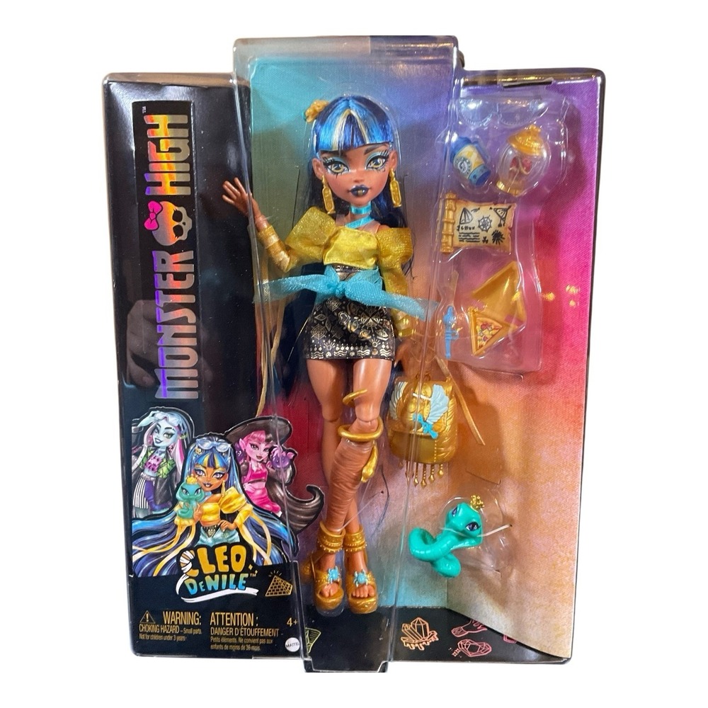 Monster High Cleo De Nile Doll G3 Core Refresh Fashion Doll Mattel New In Hand